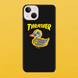 Чехол для APPLE IPHONE 13 MINI силиконовый прозрачный THRASHER 55812 фото