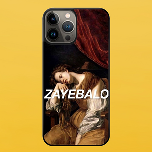Чехол для APPLE IPHONE 13 PRO 2D пластиковый с черными силиконовыми бортиками ZAEBALO 57314 фото