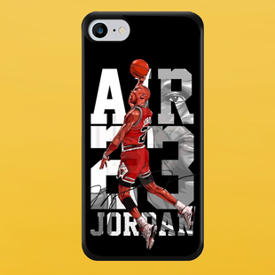 Чохол для APPLE IPHONE 7/8/SE 2020 2D пластиковий з чорними силіконовими бортиками JORDAN 53501 фото