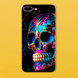 Чохол для APPLE IPHONE 7 PLUS/8 PLUS силіконовий прозорий SKULL 52702 фото