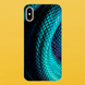 Чехол для APPLE IPHONE X/XS силиконовый прозрачный SNAKE SKIN 51503 фото