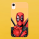 Чохол для APPLE IPHONE XR силіконовий прозорий DEADPOOL 53405 фото