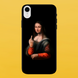 Чохол для APPLE IPHONE XR силіконовий прозорий MONA LISA 53905 фото