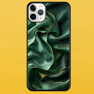Чехол для APPLE IPHONE 11 PRO 2D пластиковый с черными силиконовыми бортиками VERDE 57907 фото