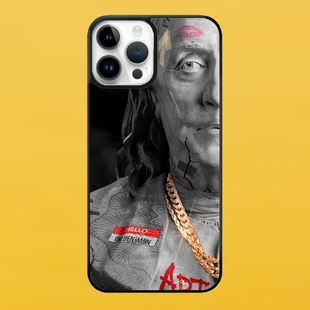 Чохол для APPLE IPHONE 14 PRO 2D пластиковий з чорними силіконовими бортиками BENJAMIN 54618 фото