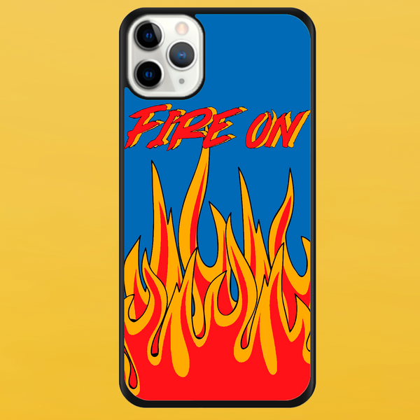 Чохол для APPLE IPHONE 11 PRO 2D пластиковий з чорними силіконовими бортиками FIRE ON 51707 фото