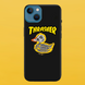 Чохол для APPLE IPHONE 13 силіконовий прозорий THRASHER 55813 фото