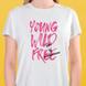 Футболка белая женская YOUNG 302156 фото 1