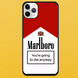 Чехол для APPLE IPHONE 11 PRO 2D пластиковый с черными силиконовыми бортиками MARLBORO 56007 фото