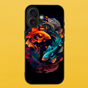 Чехол для APPLE IPHONE 16 2D пластиковый с черными силиконовыми бортиками PESCARE 52828 фото