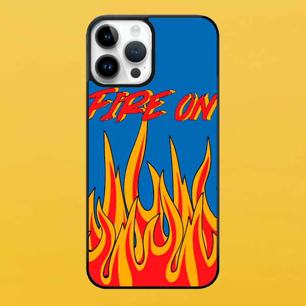 Чохол для APPLE IPHONE 15 PRO MAX 2D пластиковий з чорними силіконовими бортиками FIRE ON 51723 фото