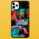 Чехол для APPLE IPHONE 11 PRO MAX 2D пластиковый с черными силиконовыми бортиками NO MONEY NO HONEY 55208 фото
