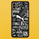 Чехол для APPLE IPHONE XS MAX 2D пластиковый с черными силиконовыми бортиками PUMA 54804 фото