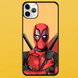 Чохол для APPLE IPHONE 11 PRO 2D пластиковий з чорними силіконовими бортиками DEADPOOL 53407 фото