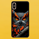 Чохол для APPLE IPHONE X/XS 2D пластиковий з чорними силіконовими бортиками OWL 55503 фото