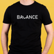 Футболка черная мужская BALANCE 3081 фото 1
