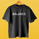 Футболка черная мужская BALANCE 3081 фото 2