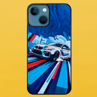 Чехол для APPLE IPHONE 15 PLUS 2D пластиковый с черными силиконовыми бортиками M2 55721 фото