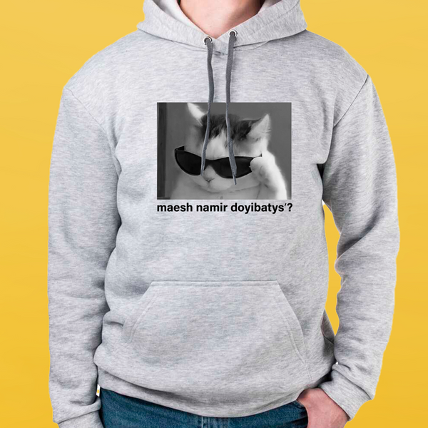 Худі сіре унісекс maesh namir doyibatys`? 3162 фото
