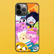 Чехол для APPLE IPHONE 13 PRO 2D пластиковый с черными силиконовыми бортиками ADVENTURE TIME 53714 фото