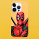 Чохол для APPLE IPHONE 15 PRO MAX силіконовий прозорий DEADPOOL 53423 фото