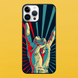 Чохол для APPLE IPHONE 16 PRO 2D пластиковий з чорними силіконовими бортиками ROCK 5125 фото