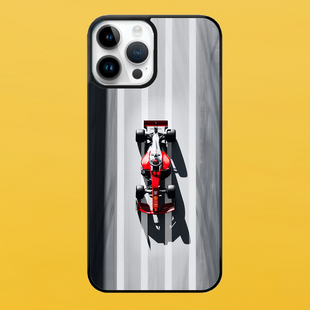 Чехол для APPLE IPHONE 15 PRO 2D пластиковый с черными силиконовыми бортиками FORMULA 1 56322 фото