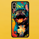 Чохол для APPLE IPHONE XS MAX 2D пластиковий з чорними силіконовими бортиками BULLDOG 52604 фото