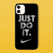 Чехол для APPLE IPHONE 11 силиконовый прозрачний JUST DO IT 54106 фото