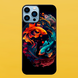 Чехол для APPLE IPHONE 13 PRO MAX 2D пластиковый с черными силиконовыми бортиками PESCARE 52815 фото