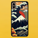 Чохол для APPLE IPHONE XS MAX 2D пластиковий з чорними силіконовими бортиками MOUNTAINS 52204 фото