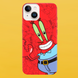Чохол для APPLE IPHONE 14 PLUS силіконовий прозорий Mr Krabs 52317 фото