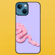 Чехол для APPLE IPHONE 15 2D пластиковый с черными силиконовыми бортиками SNAKE 5520 фото