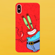 Чохол для APPLE IPHONE X/XS силіконовий прозорий Mr Krabs 52303 фото