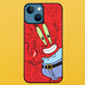Чехол для APPLE IPHONE 15 2D пластиковый с черными силиконовыми бортиками Mr Krabs 52320 фото