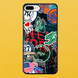 Чохол для APPLE IPHONE 7 PLUS/8 PLUS 2D пластиковий з чорними силіконовими бортиками NY 54402 фото
