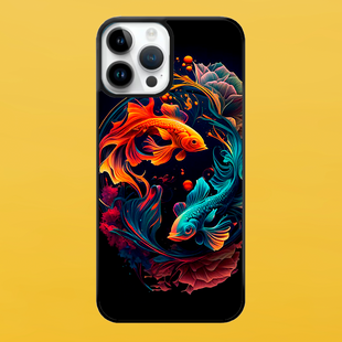 Чохол для APPLE IPHONE 15 PRO 2D пластиковий з чорними силіконовими бортиками PESCARE 52822 фото