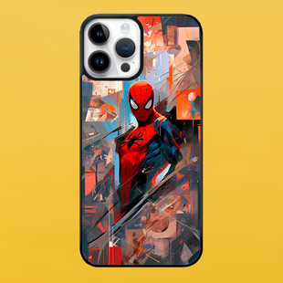 Чохол для APPLE IPHONE 16 PRO 2D пластиковий з чорними силіконовими бортиками SPIDER-MAN 53625 фото