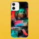 Чохол для APPLE IPHONE 12 силіконовий прозорий NO MONEY NO HONEY 55210 фото