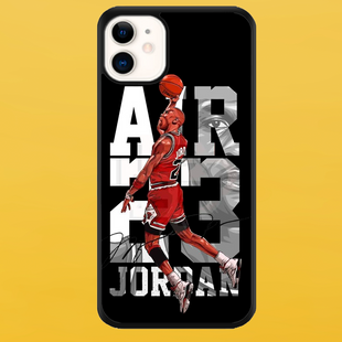 Чохол для APPLE IPHONE 11 2D пластиковий з чорними силіконовими бортиками JORDAN 53506 фото