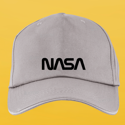 Кепка пятиклинка серая NASA 3205-5 фото