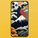 Чехол для APPLE IPHONE 11 PRO MAX 2D пластиковый с черными силиконовыми бортиками MOUNTAINS 52208 фото