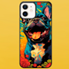 Чохол для APPLE IPHONE 12 MINI 2D пластиковий з чорними силіконовими бортиками BULLDOG 52609 фото