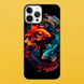 Чехол для APPLE IPHONE 14 PRO MAX 2D пластиковый с черными силиконовыми бортиками PESCARE 52819 фото