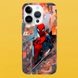 Чохол для APPLE IPHONE 15 PRO MAX силіконовий прозорий SPIDER-MAN 53623 фото