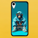 Чохол для APPLE IPHONE XR 2D пластиковий з чорними силіконовими бортиками MONKEY 57005 фото