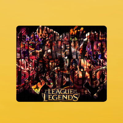 Коврик под мышку прямоугольный (22*18 см) League of Legends 6016-1 фото