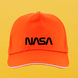 Кепка пятиклинка оранжевая NASA 3205-5 фото