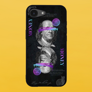 Чехол для APPLE IPHONE 16e 2D пластиковый с черными силиконовыми бортиками MONEY 54927 фото
