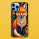 Чехол для APPLE IPHONE 13 PRO MAX 2D пластиковый с черными силиконовыми бортиками CHANTERELLE 52915 фото